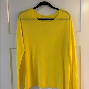 Bright Yellow Sweater